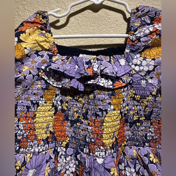 Crewcuts Floral Smocked Ruffle Dress - Picture 3 of 6